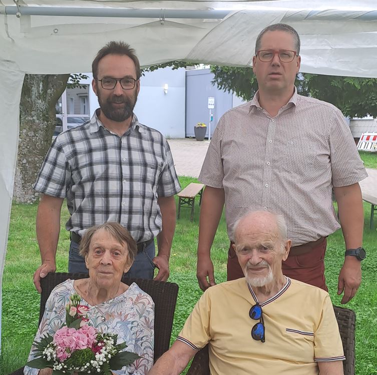 2023 09 01 Das Jubelpaar Änne und Hans Schüttler