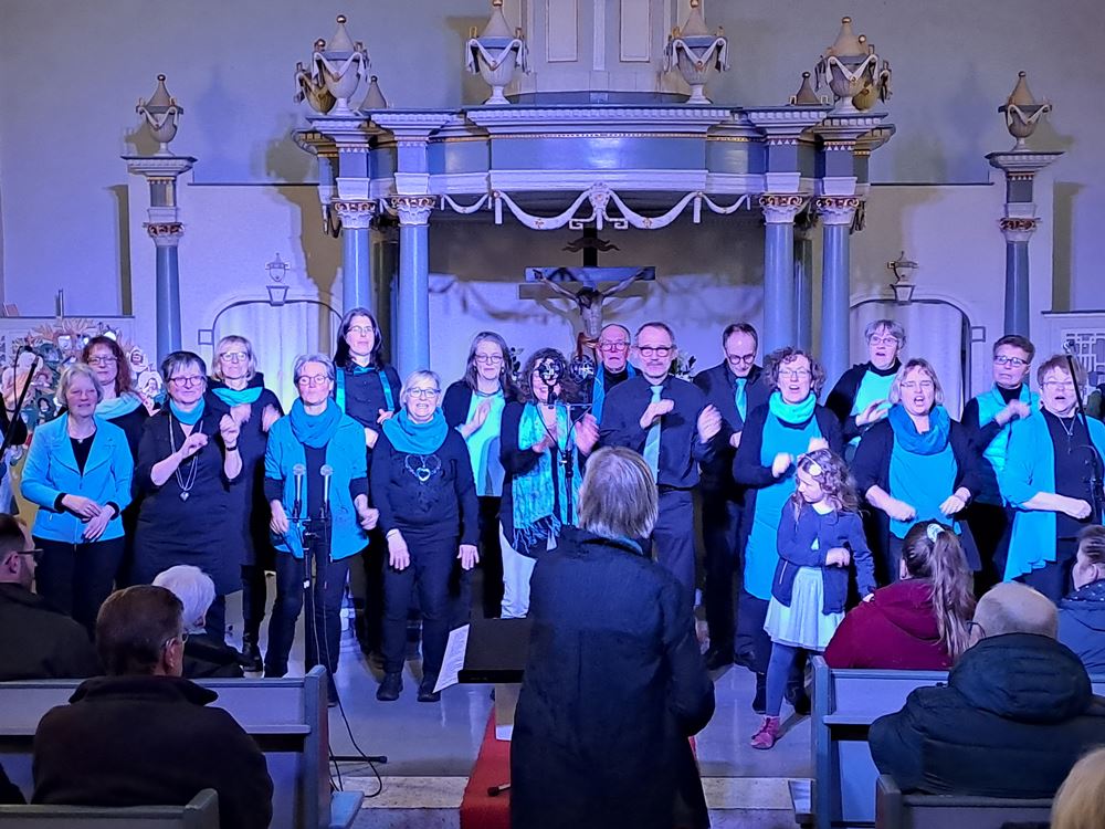 Gospel-Unity in der Herrhäuser Kirche, Foto: C.  Appun