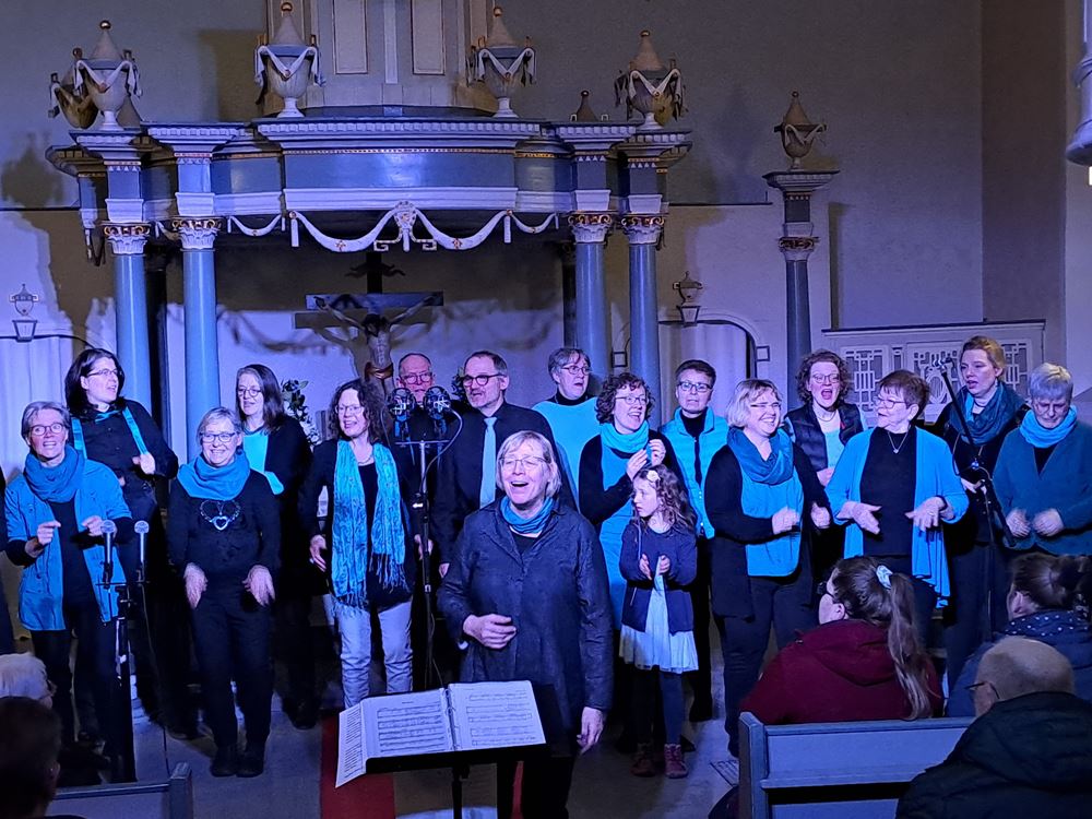 Gospel-Unity in der Herrhäuser Kirche, Foto: C.  Appun