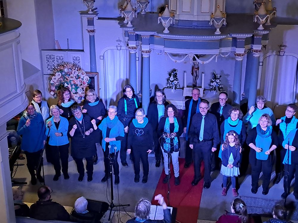 Gospel-Unity in der Herrhäuser Kirche, Foto: C.  Appun