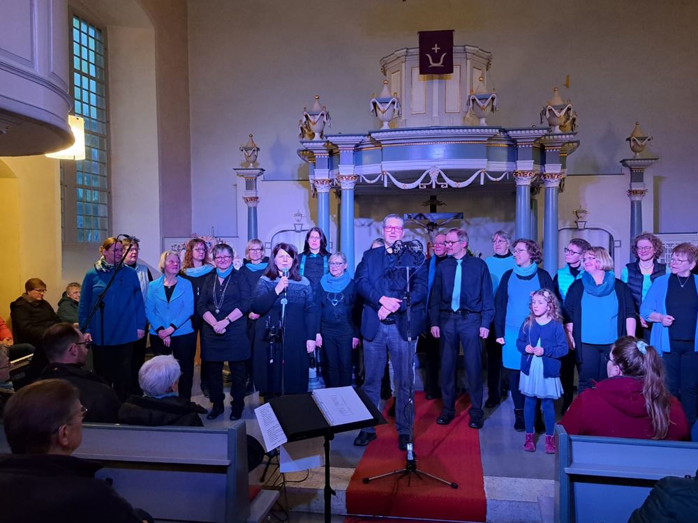 Christian Appun dankt dem Chor, Foto: G. Mirwald