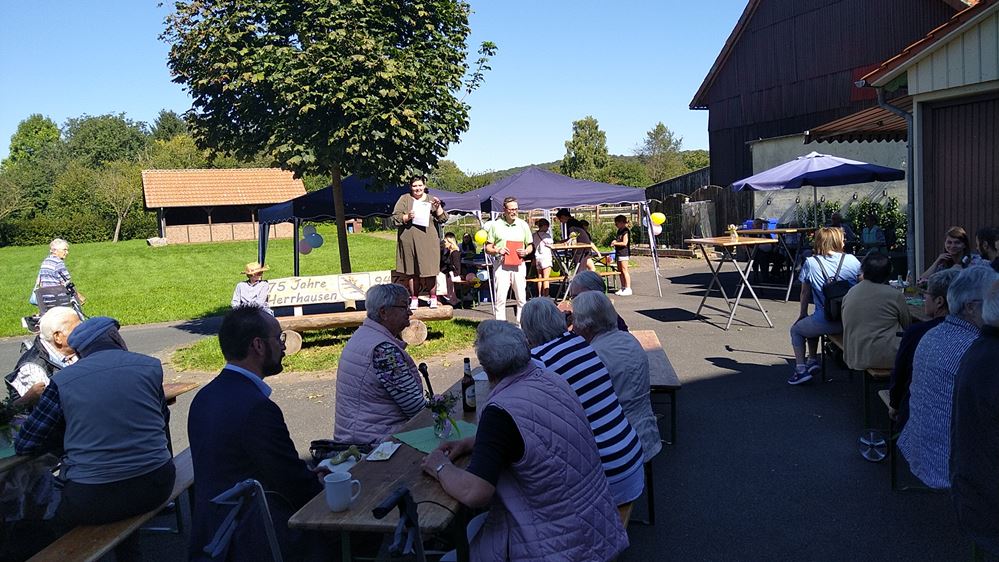 Melanie Reinecke bei der Preisverleihung