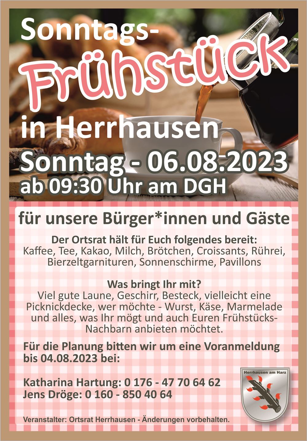 2023 07 20 Einladung zum Bürgerfrühstück
