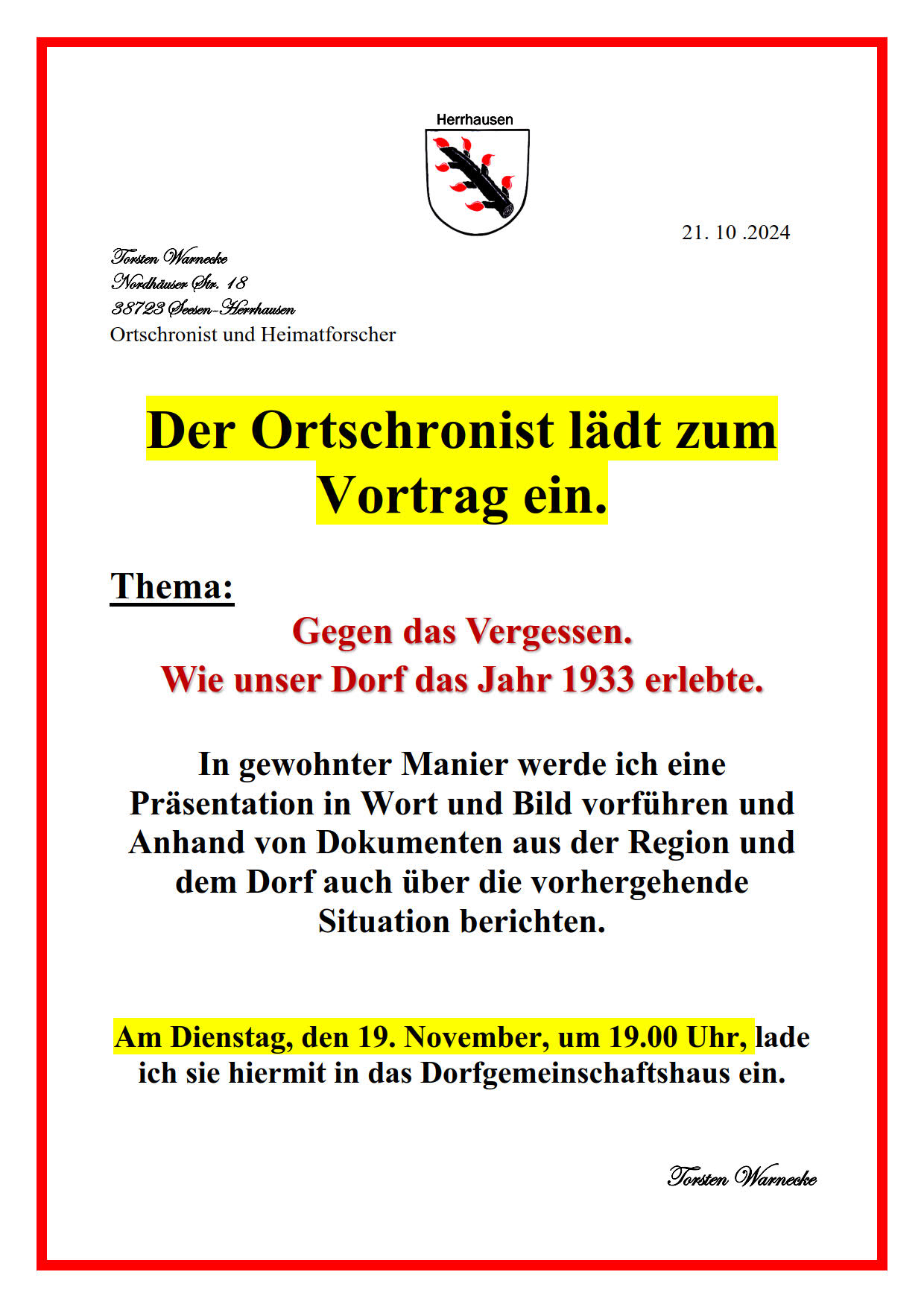 2024 11 11 Chron Herrhausen Vortrag 2024 Einladung