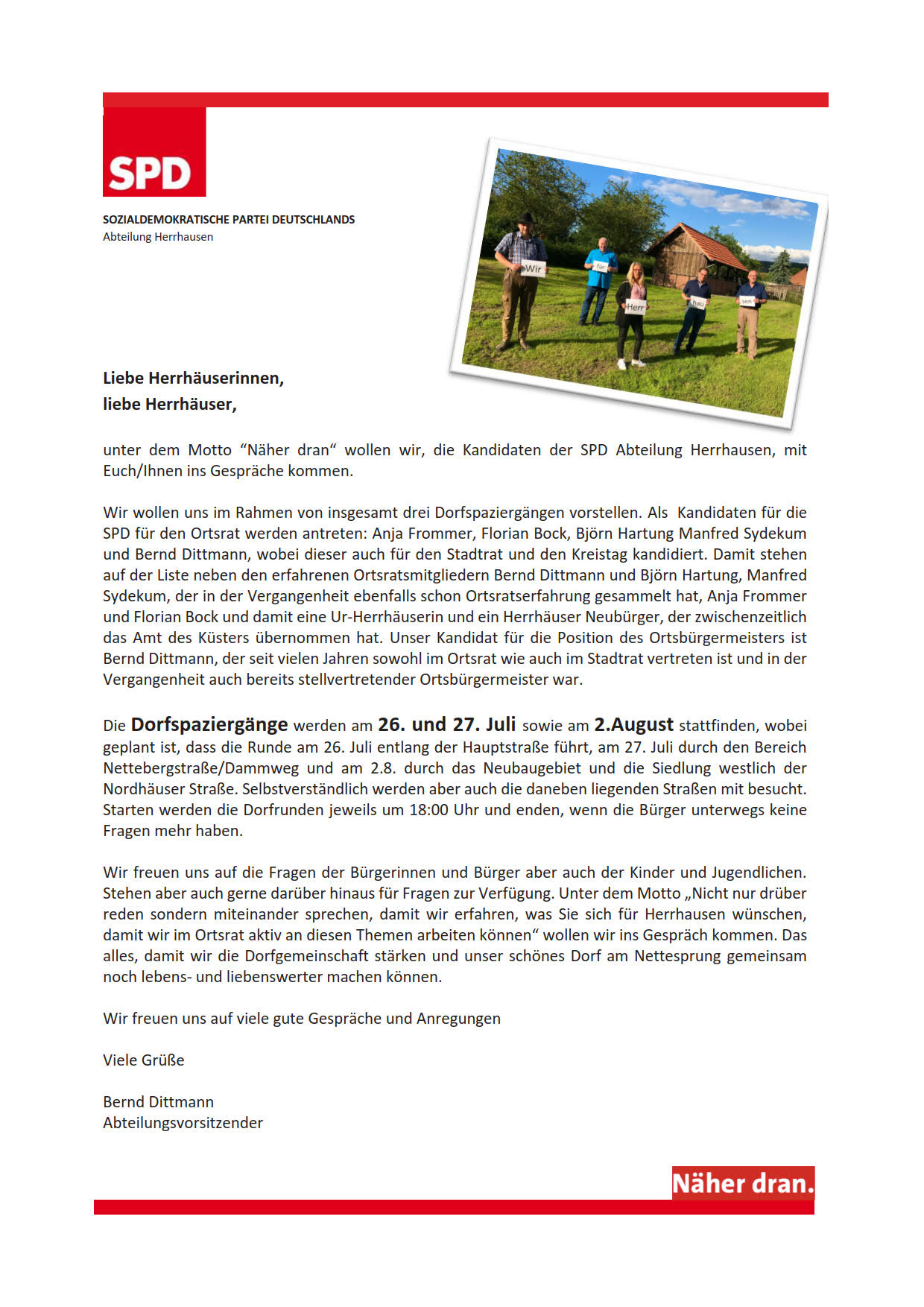 2021 07 15 Dorfrunde Flyer SPD 2021 07 13 1