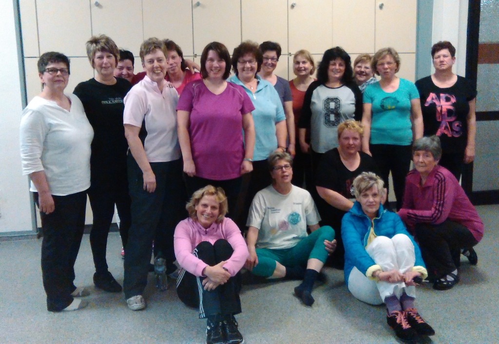 Teilnehmer der 1. Rehasportgruppe des TSV Herrhausen