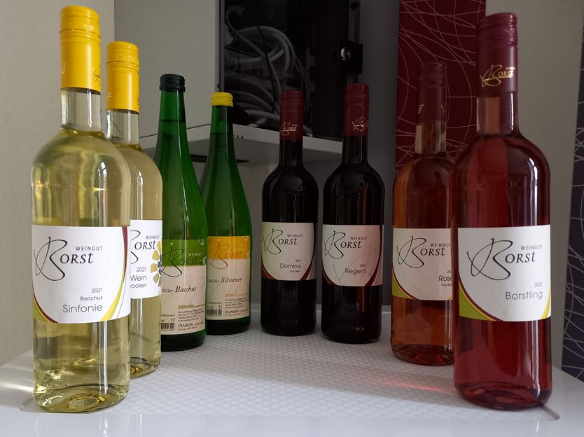 Das Weinangebot das frankischen Weinguts "Borst" Das Weinangebot das frankischen Weinguts "Borst"